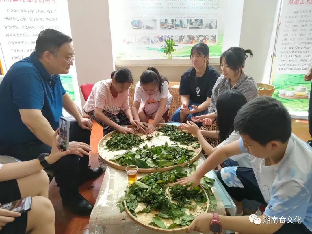 原載人民日?qǐng)?bào)“人民視點(diǎn)”茶葉是怎樣做出來的？湖南大、中、小學(xué)生體驗(yàn)湖南工夫紅茶制作